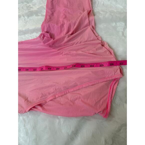 Jamie Sadock Sunsense UVP Long Sleeve V-Neck Lightweight Top Neon Pink Size XXL - Picture 13 of 13